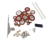 BETOOKY 1juego Kit de Reparación de Saxofón con Tornillos Metálicos y Muelles Color Asortido Accesorios de Repuesto para Instrumentos Musicales Color Aleatorio