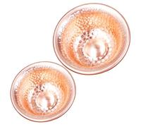 BETOOKY 2 Piezas Cuenco Budista de Cobre Artesanal para Rituales y Ofrendas, Decorativo y Vintage, Adecuado para Altares y Ceremonias Espirituales Hogar