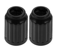 BETOOKY 2 Piezas Pieza de Accesorios para Ventiladores Eléctricos Tuerca de Varilla de Elevación para Ventilador de Pie de Plástico Negro, Instalación Simple y Ajuste de Altura Adecuado