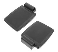 BETOOKY 2 Reposapiés Aplicables para Silla de Ruedas, Accesorios Resistentes de Pp Negro, Reposapiernas Estables y Elevables para Personas Mayores y Movilidad Diaria