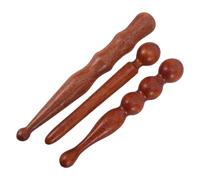 BETOOKY 3 Rodillos de Madera para Masaje Terapéutico, Alivio Preciso de Puntos de Acupuntura, Drenaje Corporal, Ligeros y Elegantes para Terapia Completa en Casa