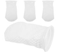 BETOOKY 4 Filtros de Calcetines Material PP Blanco, Alta e Filtración Diseño 3D de Panal para Acuario para Acuarios de Agua y Salada