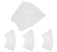 BETOOKY 4 Fundas Protectoras Desechables Paquete de 4 Piezas Pe para Motocicleta Impermeables , Fáciles de Almacenar , Protección para Invierno y Verano