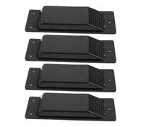 BETOOKY 4 Piezas Respiradero para Contenedores de Envío Negro de Plástico Resistente Intemperie Cubierta de Ventilación y Protección Integral para Almacenamiento Exterior