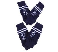 BETOOKY 4 Protectores de Patas para Perros de Poliéster, Calentadores para Articulaciones Lavables Que Previenen Lesiones, Cómodos y Elegantes para Uso Diario