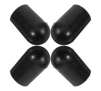 BETOOKY 4 Protectores de Punta de Goma Antideslizantes para Clavija de Contrabajo, Accesorios de 10 Mm, Repuestos para Pasador Final, Ideales para Estabilidad en Instrumentos de