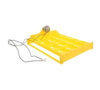 BETOOKY Bandeja Giratoria de Huevos 16 Unidades Accesorio Plástico Resistente para Automática de Pollos Compatible Digitales Uso en Granjas