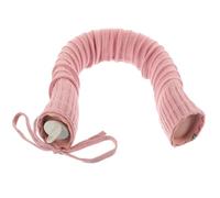 BETOOKY Bolsa de Agua Caliente en Forma Cuello y Hombros Silicona y Tejido, Calentador para Viajes y Hogar, Protección Frío y Mantén el Calor en Invierno Color Aleatorio