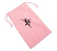 BETOOKY Bolsa de Lona Rosa para Guardar Zapatillas de Ballet y Zapatos de Baile, Ligera Cordón, Diseño Multifuncional para Niñas y Mujeres en Diversas Ocasiones