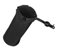 BETOOKY Bolsa para Baquetas de Batería de Aleación Negra Contenedor para Almacenamiento y Fácil Extracción, Adecuado para Instrumentos de Percusión y Kits de Batería
