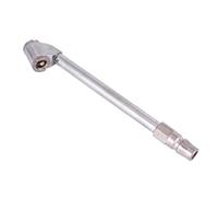 BETOOKY Boquilla Metálica para Inflador de Neumáticos de Bicicleta y Coche Adaptador de Extensión para Inflado Preciso en Válvulas de Difícil Acceso y Transporte Fácil