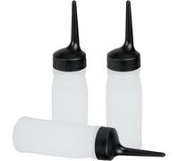 BETOOKY Botellas Aplicadoras para Tinte de Cabello Rellenable 3 Pcs Pequeñas de Pp Boquilla Fina para Aplicación Precisa en Salón y Cuidado Profesional