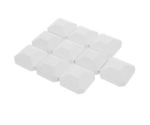 BETOOKY Briquetas de Cordierita Autolimpiables y Fáciles de Limpiar 10 Resistentes al Calor Tamaño 2 X 2 Pulgadas para Repuesto de Parrilla de Gas para Barbacoa