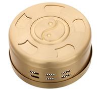 BETOOKY Caja de Quemador de Moxibustión Portátil de Cobre Temperatura Ajustable y Tamaño Óptimo para Uso Doméstico Diseño Elegante Dorado