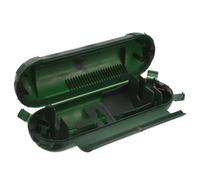 BETOOKY Caja Eléctrica para Exteriores, Caja de Verde Protección para Cables, Resistente al Agua para Prolongadores, Cubierta de Plástico para Proyectos Eléctricos, Uso en Jardín
