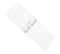 BETOOKY Calendario de Pared Grande 18 Meses Papel Duro, Planificador Mensual en Inglés con Festivos Multipaís, Organizador Académico Colgante para Oficina, Escuela y Negocio (ene 2026-jun