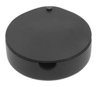 BETOOKY Cenicero de Silicona Resistente con Tapa antiolores, Compacto y Lavable para Escritorio y Sala de Estar 3.93X3.93X1.18In