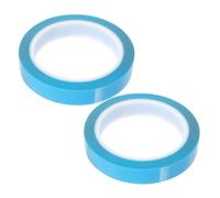 BETOOKY Cinta Adhesiva Pet sin Residuos para Refrigerador y Congelador, 2 Rollos de 50 M X 1,8 Cm, Flexible y Resistente al Frío, Cinta para Sellado y Fijación de Puertas y