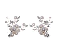 BETOOKY Clips Elegante para Tacones Material Altos Decoración de Abs para Hebillas de Perla y Brillantes Hierro Zapatos Boda Adecuado para Fiestas