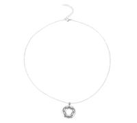 BETOOKY Colgante Urna para Mascotas de Acero y Titanio Diseño Huella de Perro, Collar Conmemorativo para Cenizas de Perro, Joyería Memorial para Mantener Cerca a Tu Mascota