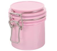 BETOOKY Contenedor Sellador para Pegamento de Pestañas de 200ml, Tanque de Almacenamiento Rosa de Plástico Buena Protección y Resistencia a Fugas para Salón y Hogar