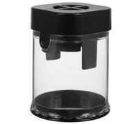 BETOOKY Cortadora de Frutas para Fresas y Uvas Prensa, Acero Inoxidable Negro, Herramienta Fiable y Confiable para Cocina