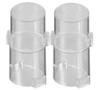 BETOOKY Cubierta Protectora de Botón Pulsador de Emergencia para Interruptor, 4 Piezas, Material Pc, Protección contra Polvo y Fácil Uso en Entornos Industriales