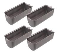 BETOOKY Cubierta Protectora de Condensador Acero Resistente, Fácil Instalación, 4 Piezas para Compresor de Aire sin Aceite para Aplicaciones Industriales y Entornos de Alta Exigencia