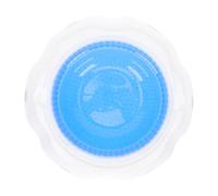 BETOOKY Cuenco Helado para Mascotas Verano, Tazón de Agua para Gatos y Perros, Cuenco Refrigerante Perlas de Condensación, Base Antideslizante Azul, Recipiente para Beber y Enfriar, Fácil