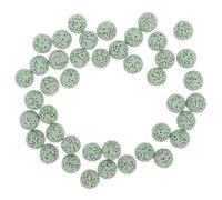 BETOOKY Cuentas Difusoras de Aceite Esencial de Piedra Volcánica Difusión Continua de Aroma 39 Color Verde Claro para Coche Ideales para Oficina y Otros Espacios