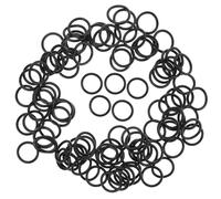 BETOOKY de Juntas Tóricas Negro de Goma 100 Piezas Seguridad Mejorada para Válvula de Extintor de Incendios Repuesto para Extintores de Polvo Seco de 2-8 Kg