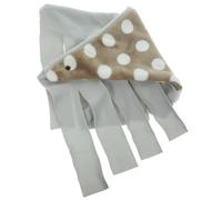 BETOOKY Escondite para Mascotas Pequeñas de Algodón Transpirable, Tienda Colgante para Conejillos de Indias y Hámsters, Diseño de Esquina Flecos, Refugio Cómodo y Seguro para Jaulas