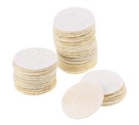 BETOOKY Esponjas Exfoliantes para Desmaquillar y Limpiar 50 Reutilizables de Lufa Lavables, Ideales para Cuidado Facial Diario y Tejido Graso