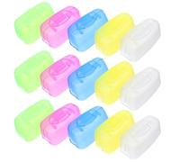 BETOOKY Estuche Compacto para Cepillo de Dientes de Viaje 20 Fundas de Plástico PP Que Protegen Las Cerdas, Adecuado para Viajes de Negocios y Escuela
