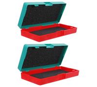 BETOOKY Estuche de Almacenamiento para Micrómetros 0-25 Mm, Caja Micrométrica a Prueba de Golpes, Organizador Compacto para Herramientas de Taller, 2 Unidades para Uso Técnico E