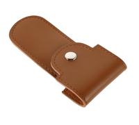 BETOOKY Estuche Diseño Vintage Clásico para Maquinilla de Afeitar Manual para Hombre Funda Protectora de Pu, y Resistente para Viajes y Reuniones de Negocios