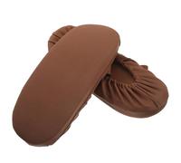 BETOOKY Fundas para Reposabrazos de Silla de Oficina, Cubiertas de Espuma para Apoyabrazos, Marrón, para Silla de Oficina y Recliner, para Largas Horas de Trabajo en Escritorio