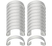 BETOOKY Ganchos para Jaulas de Pollo de Acero Resistente 50 Mm 20 Unidades Cerraduras Prácticas para Puertas de Jaulas de Codornices y Conejos Accesorios Duraderos para Fijación Segura