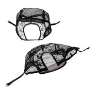 BETOOKY Gorras de Peluca Elásticas Parte en U, 2 Piezas de Malla de Encaje Transpirable, Tamaño Único para Hacer Pelucas, Gorro de Cúpula Cómodo y Flexible para Mujer y Niña