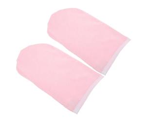 BETOOKY Guantes de Parafina Cuidado Piel Manos, 2 Piezas de Tejido Rosa Interior Acolchado y Múltiples Usos para Spa y Terapia de Calor