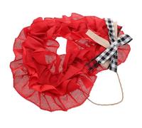 BETOOKY Guirnalda de Puerta Día de San Valentín Forma de Corazón de Tela, Decoración Resistente Fina Elaboración para Fiestas y Bodas