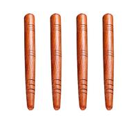 BETOOKY Herramienta de Masaje Acupuntura 4 Varillas de Madera para Masaje de Manos y Puntos Gatillo Masajeador de Meridianos para Terapias Relajantes