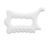 BETOOKY Herramienta de Masaje Gua Sha Corporal y Facial que No Daña de Resina White, Tabla de Raspar Reutilizable para Relajación y Cuidado Personal