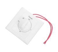BETOOKY Interruptor Temporizador de 15 Minutos para Electrodomésticos y Ventiladores, Diseño de Superficie, Control Preciso de Cuenta Regresiva y Ahorro de Energía para Dormitorios