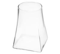 BETOOKY Jarrón Diseño sin Tapa y Base Cuadrada Maceta de Transparente para Terrarios Adecuado para Interior y Alféizar de Ventana