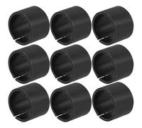 BETOOKY Juego de 10 Anillos Espaciadores de Aluminio para Rueda de Camión y Autobús, 26-22-20 Mm, Tuercas de Seguridad para Ruedas, Calza del Manillar, Posicionamiento Estable