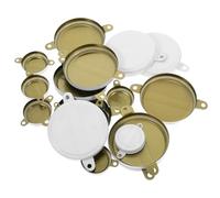 BETOOKY Juego de 10 Tapones para Bidón de Aceite de 200 L, Tapa Metálica Engrosada de Hierro Sello, Cierre Antirrobo y Sellado Resistente para Uso Industrial y Agrícola