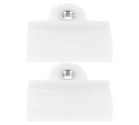 BETOOKY Juego de 2 Clips de Plástico para Sujeción y Elevación de Vidrio de Coche Compatibles Generales Soporte Seguro para Cristales Laterales y Canaletas de Puertas y Ventanas Kit