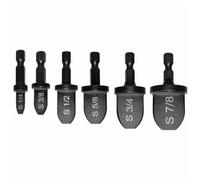 BETOOKY Juego de 6 Piezas de Herramienta de Abocardado para Tubos de Cobre, Acero Cojinetes, Diseño Pequeño y Compatible Taladro Eléctrico para Refrigeradores y Congeladores