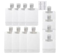 BETOOKY Juego de Botellas de Viaje Pequeñas Frascos para Cosméticos Botellas de Loción Vacías de 30ml 50ml y 100ml Función de Dispensado sin Derrames para Viajes y Actividades al Aire